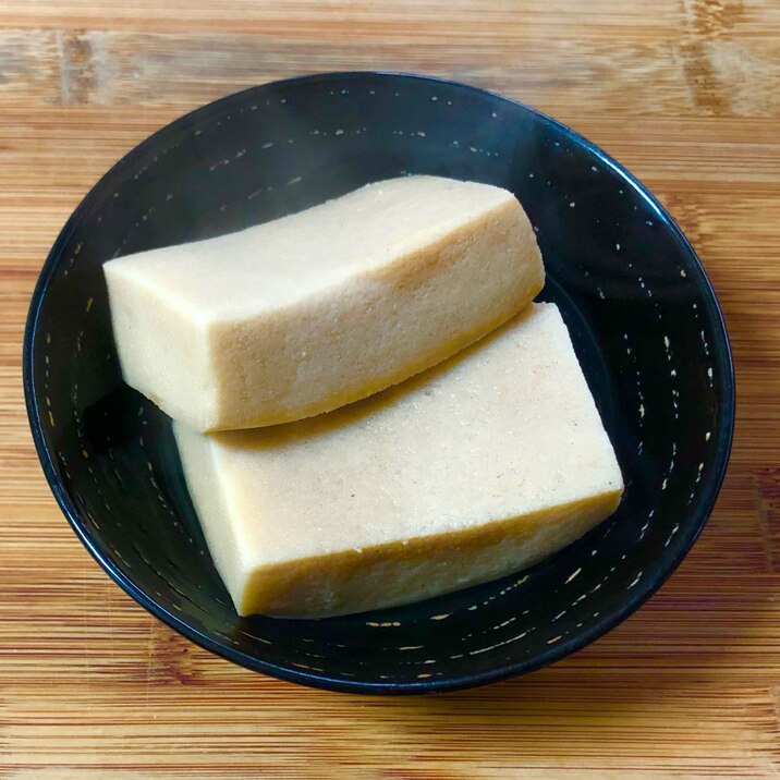 低糖質な高野豆腐の煮物